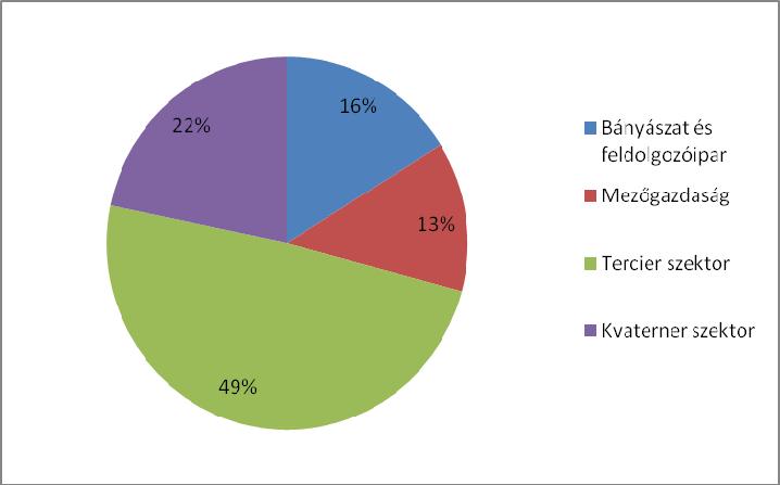 szolgáltatások nyújtását is perspektivikus tevékenységnek ítélték a vállalkozások. Bővült az építőipari vállalkozások száma is egészen a 2008-as pénzügyi és gazdasági válság beköszöntéig.