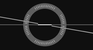 Jelenítse meg az eletronius horizontot. Ha az eletronius horizont nem jeleni meg, állítsa be az eletronius horizont megjelenítését a menü [7 INFO. gombra megjelenő opció] pontjában (266. o.).