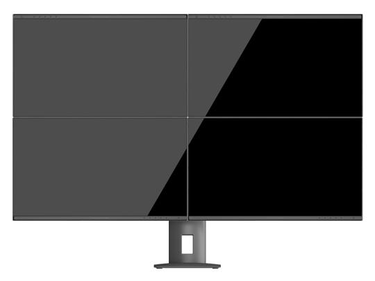 Ha azt akarja, hogy minden egyes képernyőn más információ jelenjen meg, ügyeljen arra, hogy az összes, a láncban fentebb elhelyezkedő kijelzőt DisplayPort 1.
