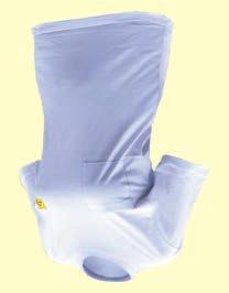 -70% gyapjú, 24% polyester, 6% vezetõ fémszál -súlya csekély (120g/m 2 ) -mosható, anélkül hogy veszítene vezetõképességébõl -elektrosztatikus lebontás <2 SEC Polo-Shirt 7807.708 méret S 7807.