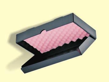 245 7806.815 LABBOX-S BOX, antisztatikus habszivacs profillal külsõ méret350x145x70mm 7806.