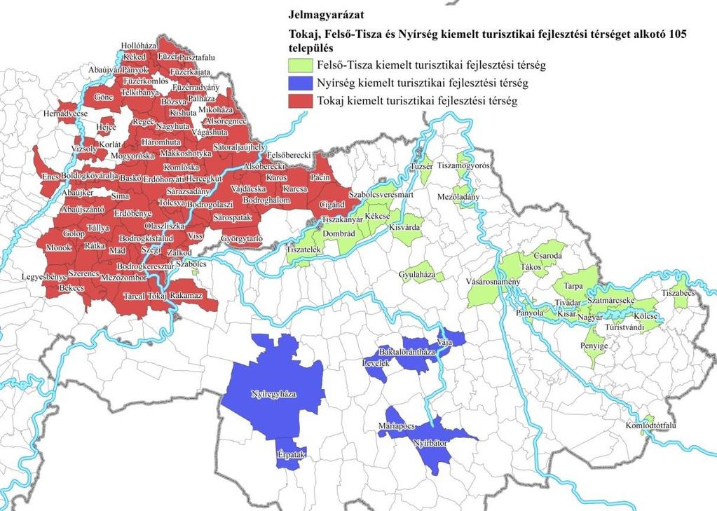 Az elmúlt hónapokban négy turisztikai térség kijelölése történt meg. A 429/2016 (XII.