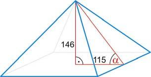 14 Mtemtik A 10. évfolym TANÁRI ÚTMUTATÓ tg α =,5 megoldását is úgy kezdjük, hogy szög kotngense helyett tngensét számít- 1 1 juk ki, miől már számológéppel szöget ki tudjuk számítni: tg α = = = 0, 4.