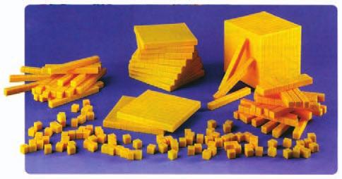 DV 1002 Szétszedhető köbdeciméter 3 335,- 100 db 1x1x1 cm-es kocka, 10 db 10x10x1