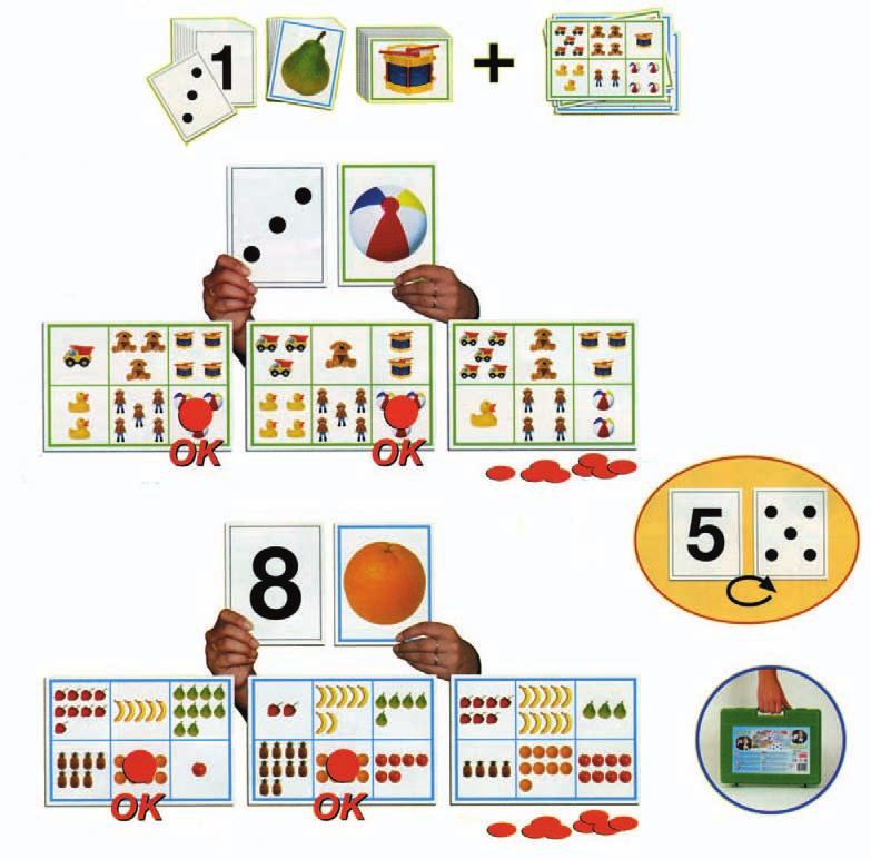 MATEMATIKA DV20524 Számoljunk 1-től 10-ig - képkártya sorozat 8 900,- Számolni nagyon könnyű!