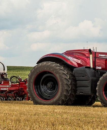 Az erőgépek fejlesztési irányai CaseIH ACV (autonomous concept vehicle autonóm jármű koncepció) A 367 LE teljesítményű Magnum 370CVT traktor erőforrása egy 8,7 literes FPT Industrial Cursor9 motor.