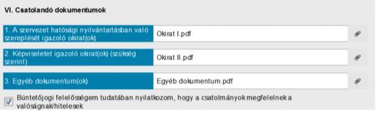 10. Az V. RNY (Rendelkezési Nyilvántartás) nyilatkozattétel a) A Cégkapu tárhely cím a Cégkapu regisztráció során jön létre. A tárhely címét kötelező a Rendelkezési Nyilvántartásban rögzíteni.