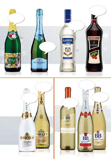 Szeszesitalok, borok Teleki Villányi Cabernet vörösbor 0,75l Franc, Sauvignon, Rose cuvée 0,75l La Fiesta még édesebb élmény vörösbor 0,75l 599 Ft 760,73 Ft Sangria Sol de Espana édes vörösbor 1,5l