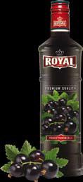37,5% bodza, citromfű Royal vodka 0,5l