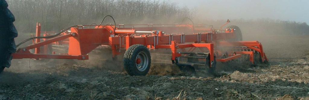 AGROKOMB AGROKOMB Magágykészítő gépcsalád AGROKOMB magágykészítő gépcsalád alkalmazott mûvelôelemek Simító,