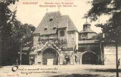 Vá rosliget, mulató bódék,