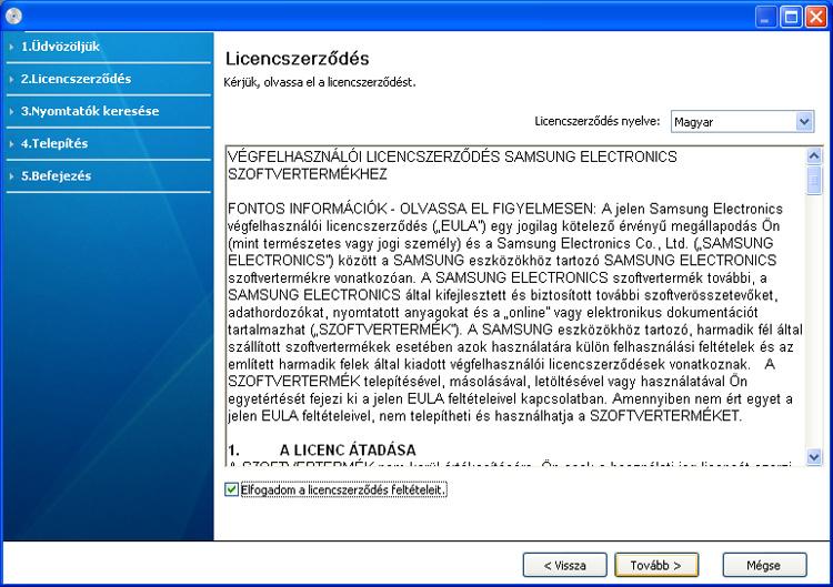 Ha Windows Vista, Windows 7 vagy Windows 2008 Server R2 használata esetén megjelenik az Automatikus lejátszás ablak, kattintson a Setup.