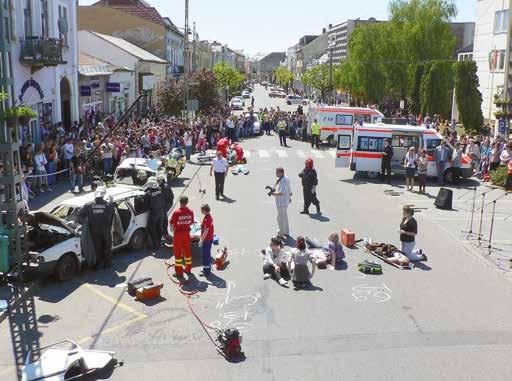 32 Őrangyalok két keréken (MOK) és rohamkocsin teljesítette.