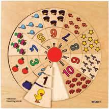 A különböző formák, színek és számok segítségével a gyerekek