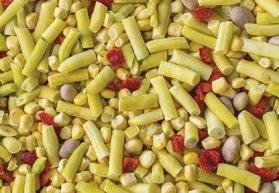 12 1 kg (sárgarépakorong, zöldbab, zöldborsó, karfiol, morzsolt kukorica), Halker Minestrone