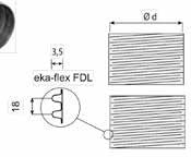 Flexiilis, nemescél rendszerek complex E FDL (egyrétegű) 6 complex E FEL (egyrétegű) ok complex E FDL flvstgság 2 x 0,12 mm complex E FEL flvstgság 0,12 mm flex FDL Flexiilis csőcsomg, dupl rétegű