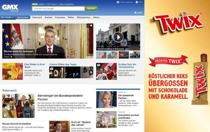 TWIX Ausztria: csúcsra járatott geg Aktivizált séma: az ikrek sem egyformák Fizetett média: TV, online, rádió, mozi, facebook,