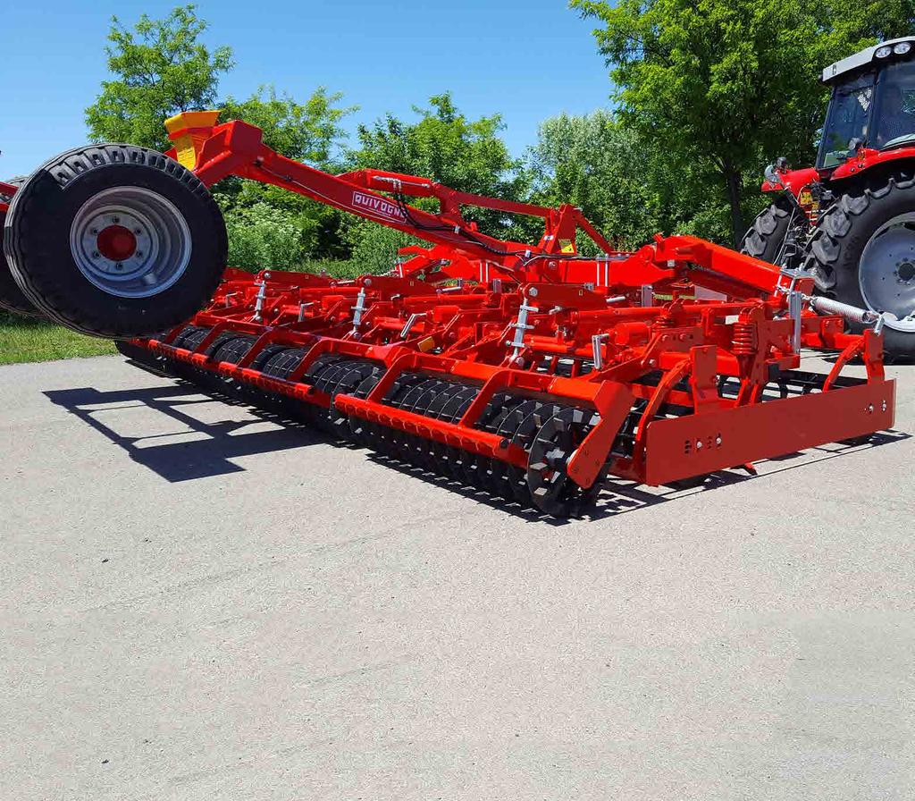 TALAJMŰVELŐ GÉPEK TALAJMŰVELŐ GÉPEK OPALL-AGRI SATURN IV MAGÁGYKÉSZÍTŐ QUIVOGNE SSDR XL KOMPAKTOR TALAJLAZÍTÓ A cseh OPaLL-AGRI cég Saturn IV magágykészítő kompaktora az aprómorzsás, precíz