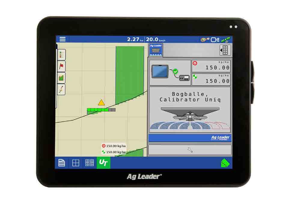 Az AMATRON 3 beépített GPS-Switch- és GPSTrack-rendszerekkel lehetővé teszi a munka rendkívüli megkönnyítését. A terminál és a munkagép közötti kommunikáció az ISOBUS rendszeren keresztül történik.