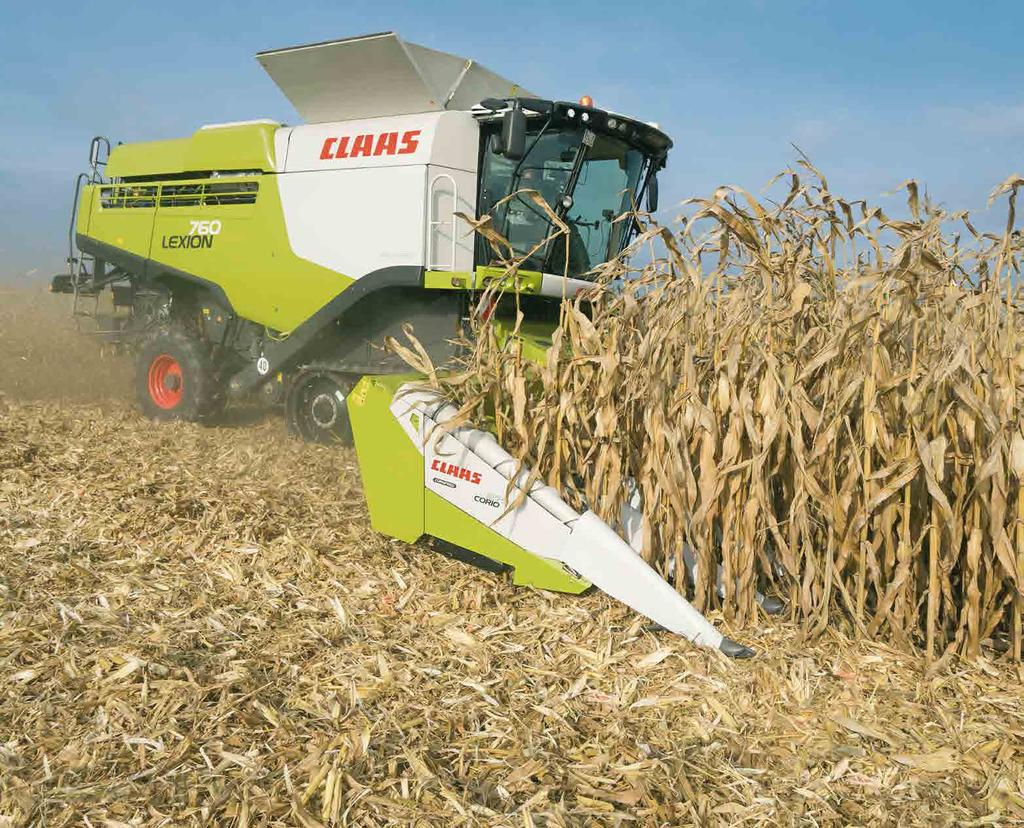 BETAKARÍTÓGÉPEK BETAKARÍTÓGÉPEK CLAAS LEXION 760 CEMOS AUTOMATIC-KAL DRAGO GT, A KUKORICACSŐ- A LEXION 700 sorozat a CLAAS több mint 75 éves tudásának és tapasztalatának legjavát foglalja magába.