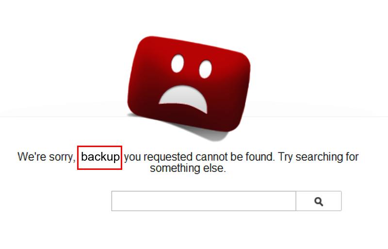 Hiányzó mentés, nem hiányzó ransomware "Mi ott vagyunk minden