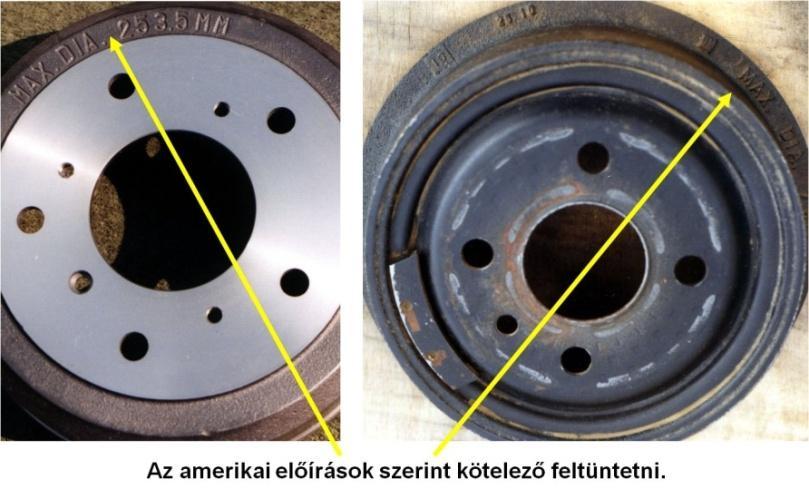 152 GÉPJÁRMŰ-FUTÓMŰVEK II. 3. Hő igénybevétel: A kerékfékszerkezet a gépkocsi mozgási energiáját súrlódással hővé alakítja, mely fékdobot igénybe veszi.