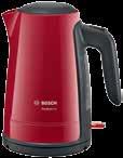 Vízforraló 1,7 l kapacitás 2000-2400 W A praktikus One-Cup (egy csésze) funkció időt és energiát