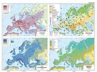 Tanulói munkalapok Európa