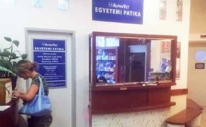 Kisállatklinikájának várójába költözött Nyitva tartás: H-P: