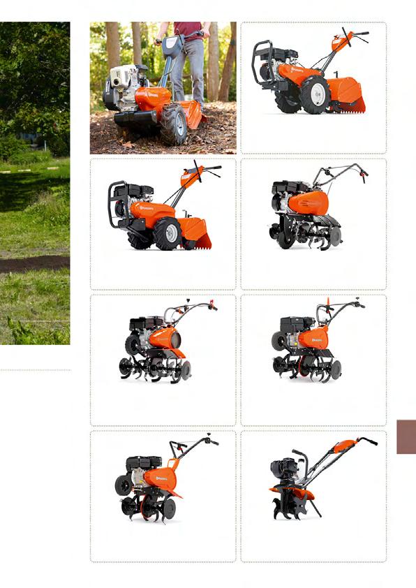 HUSQVARNA TR 530 Subaru EX21, 3,9 kw 3600 / perc fordulaton, láncos / kézi erőátvitel, 53 cm munkaszélesség, munkamélység: 18 cm.