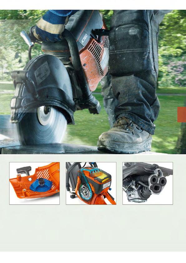 DURASTARTER Szabadalmazott, pormentes indítószerkezet, amelyben a visszanyomó rugó és a tárcsa csapágya tömített.