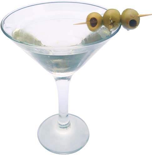 Dry Martini coctail 1790.