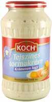 az ünnepi asztalon Koch s asztali torma 700 g, 1 141 Ft/kg 989 Ft -190 Ft 799 Ft Tejszínes tormakrém 680 g, 1 469 Ft/kg 999 Ft Nagy