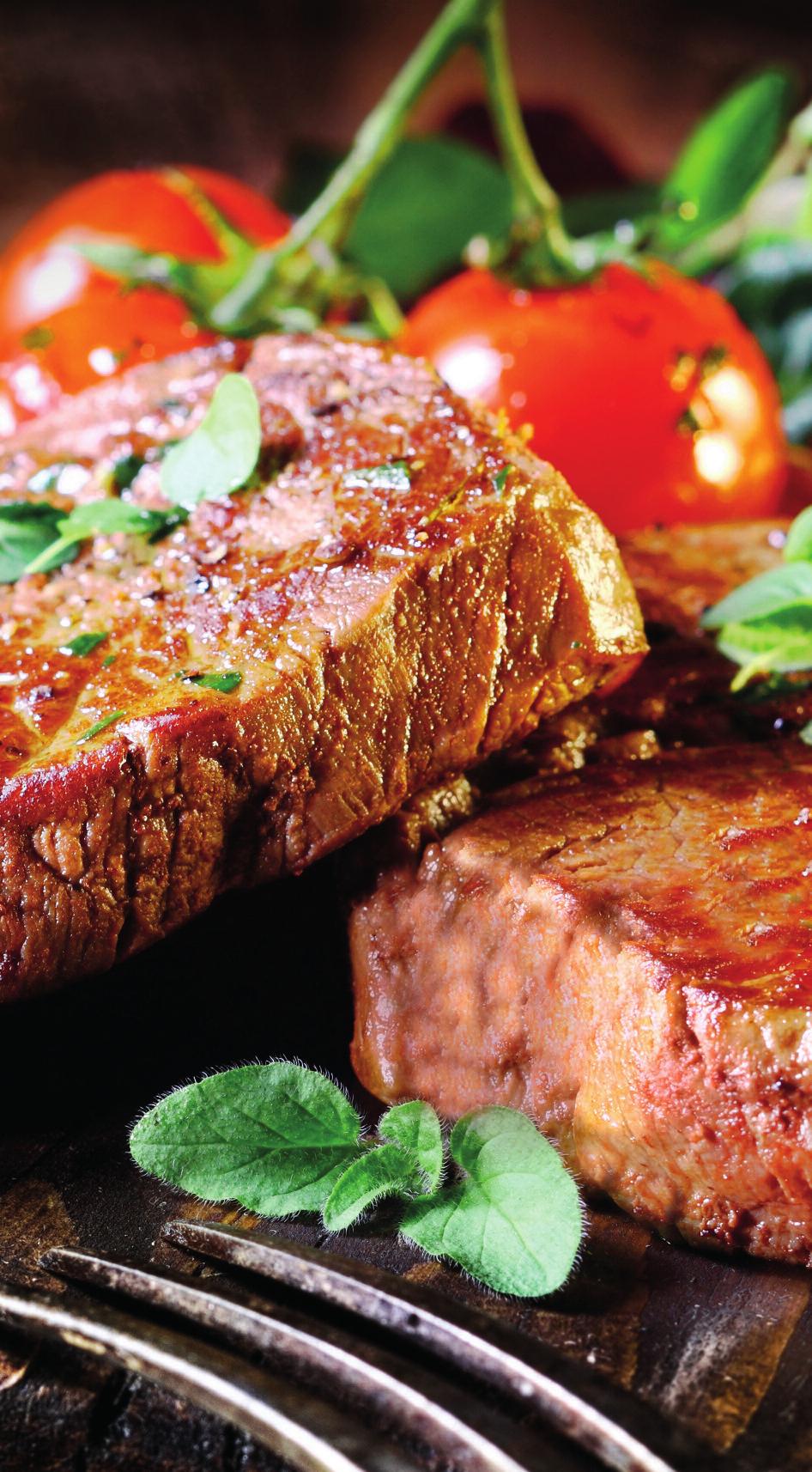 Marhahúsból készült ételek rindfleischgerichte BeeF CArne di manzo Hagymás bélszín pirított burgonyával 3.