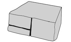 Módosított illesztéssel vagy egymás mellett fekvő blokkok beállításával Ön különböző sugarú belső és külső kanyarokat képezhet. legkisebb elérhető belső sugár 77 cm.