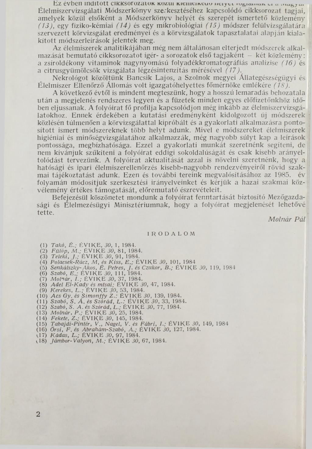 Ez évben indított ClKKSOrozaiüK KUZUl Kiciuciftcuu nciyci. iu6ia.