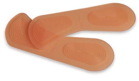 ellátva, ami tökéletes lábközépi ívet ad a lábnak és megakadályozza a túlzott nyomás miatt létrejövő bőrkeményedések kialakulását.