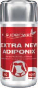 Superwell Extra New Adiponix kapszula Anyagcsere szabályzó komponensekkel.