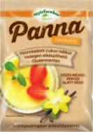 Nyírfacukor Panna hidegen keverhető pundingpor kakaós és vaníliás ízben.