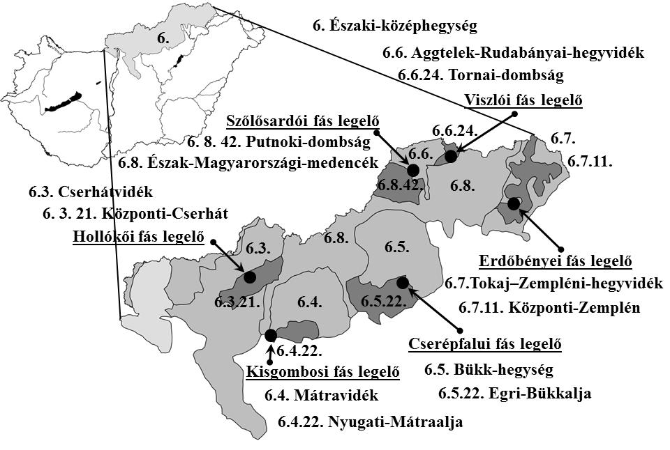 eligazodás segítése érdekében a határozókulcsban szereplő 30%-os borítási érték a törvényi környezetnek felel meg (2009. évi XXXVII. törvény, http 15.