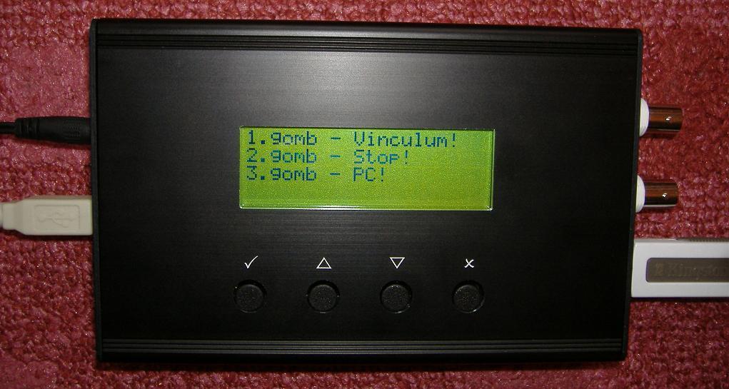 Önálló műszer LCD