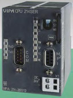 A standard MPI interfészen keresztül PG programozó készülék, PC adapter és SIEMENS, ESA, ADVANTECH és VIPA operációs panelek csatlakoztathatók be.