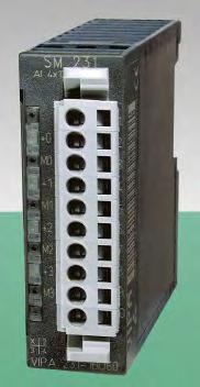 200V rendszer STep 7-tel programozható Moduláris PLC rendszer I/O -k és tar tozékok Vezérlők DIGITÁLIS BEMENETEK Ár VIPA 221-1BF00 DI 8x DC 24V 65,- VIPA 221-1BF50 DI 8x DC 24V, NPN 70,- VIPA