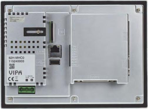 Ethernet 10/100 USB-A RS 232 Power RS 232/42/485 eco TP 604LC TP 607LC TP 610LC TP 615LC Kijelző méretek 4,3 7 10 15 Felbontás 480x272 800x480 1024x768 1024x768 Touch Screen rezisztív technológia