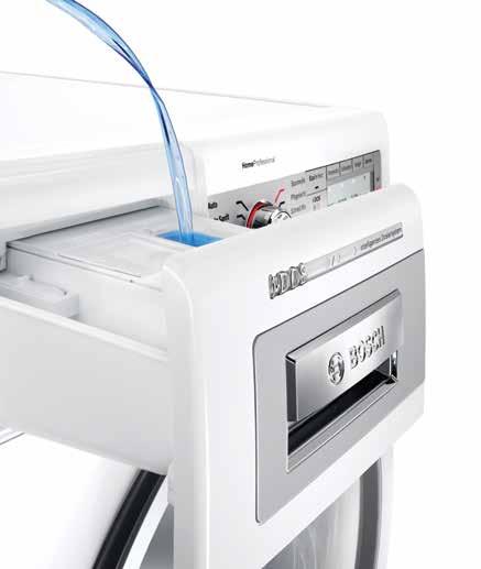 Automatikus mosószer adagolás a Bosch