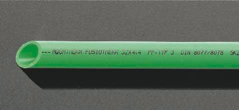 3.2 Rendszeráttekintés alapanyag : PP-R 80 csôszéria : SDR 7.4 / S 3.2 szabvány : DIN 8077/78 MP 52 (Spec 402) nyilv. szám. : SKZ A 75 / Lic 203 szállítás : 4 m-es szálakban ill.