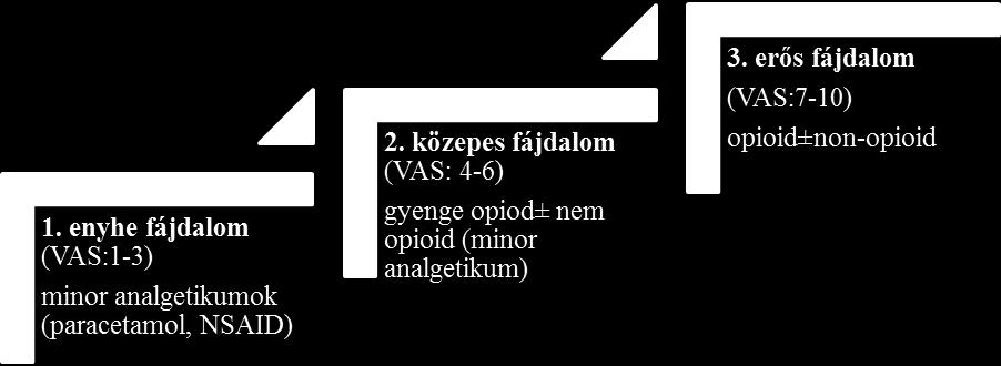 módosítások alapján akut fájdalom esetén a létra tetejéről indulunk, ennek megfelelően kombinálhatjuk a fent említett készítményeket. AKUT FÁJDALOM KRÓNIKUS FÁJDALOM 3.
