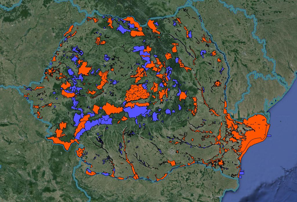 Natura 2000-es területek