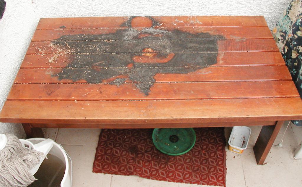 A tûzvizsgálat alapjai 2) Az égésnyomok meg jelenési formái tárgyakon, épületelemeken A tûz nyoma az épületen, a környezõ tárgyakon meg jelenik.