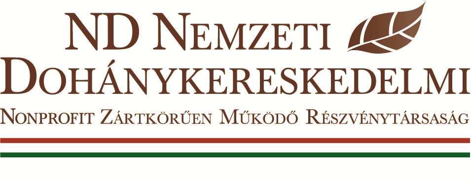 Tárgy: Tájékoztatás Azon Koncesszió Jogosult, aki a fiatalkorúak dohányzásának visszaszorításáról és a dohánytermékek kiskereskedelméről szóló 2012. évi CXXXIV.